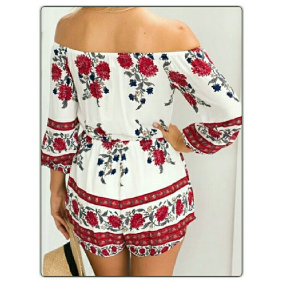 🔥LAST ONE!🔥OFF SHOULDER ROMPER - Picture 2 of 3