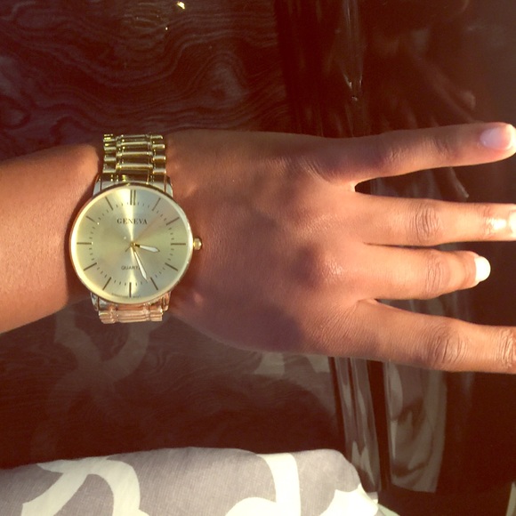 Gold watch