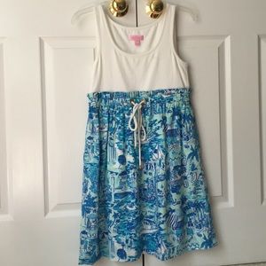Lilly Pulitzer Fresh Catch Toile Nettie Dress