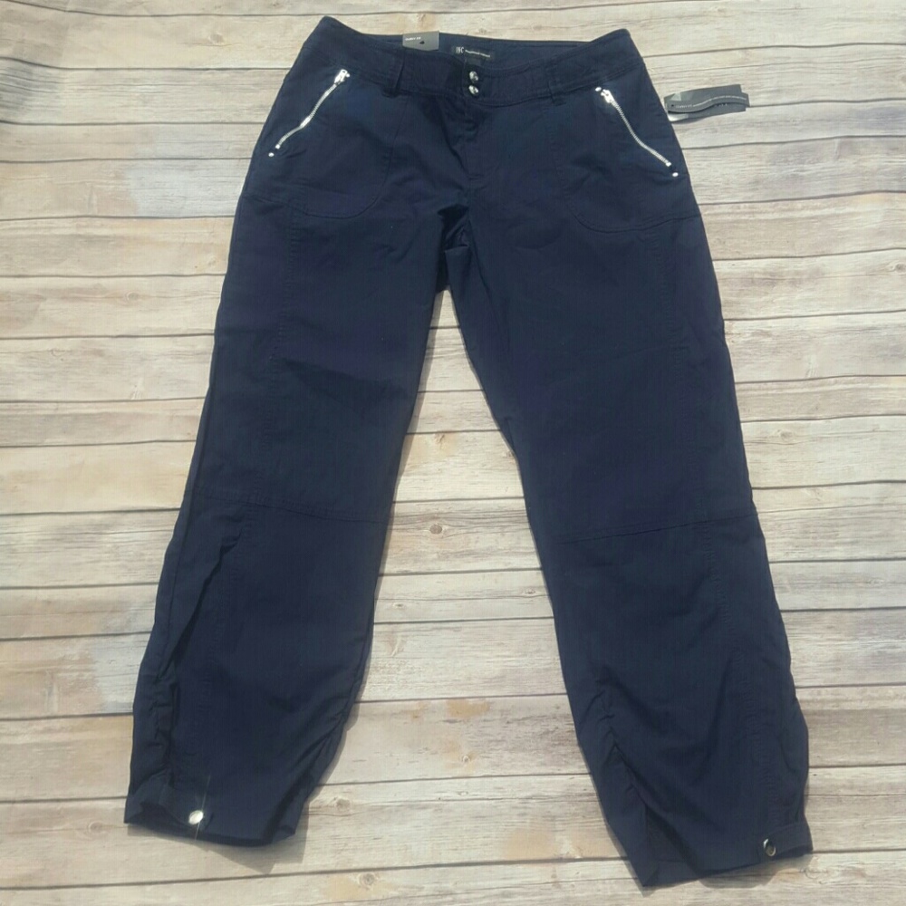 NWT INC Navy Blue pants size 8