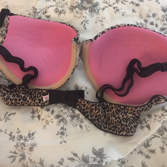 PINK cheetah print bra - Picture 2 of 2