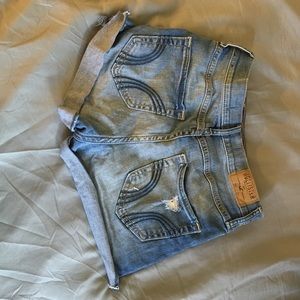 Hollister jean shorts