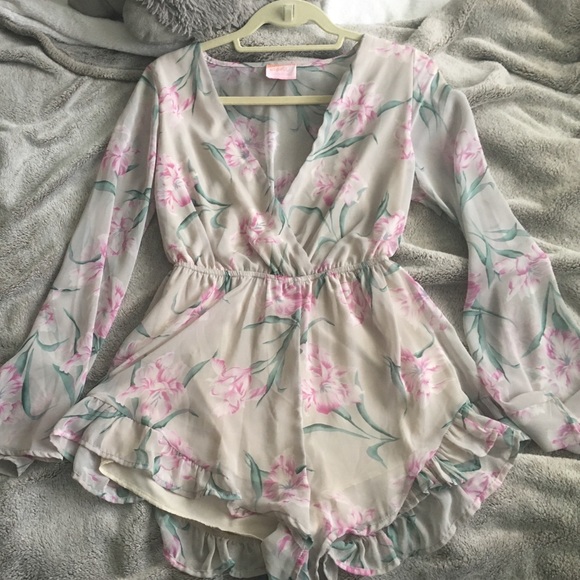 Floral romper