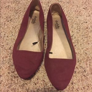 Charlotte Russe Maroon flats