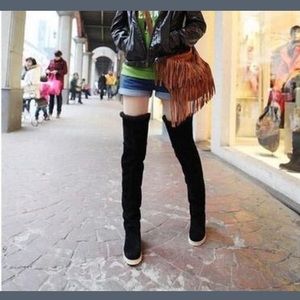 NWOT Over the knee ugh like boots