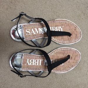 Sam & Libby Black Sandals!