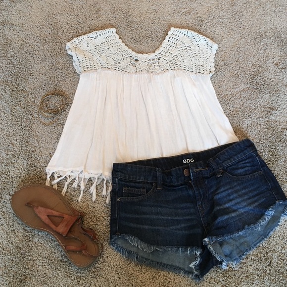 Urban Outfitters Pants - BDG Cutoff Jean Shorts from Urban Outfitters