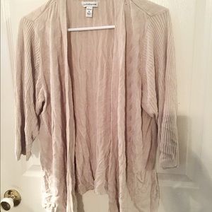 Light tan cover up size 1x