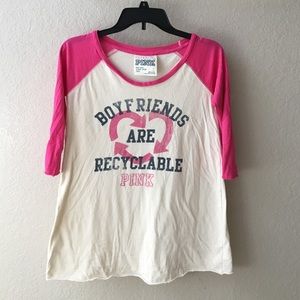 Pink Baseball Tee💕