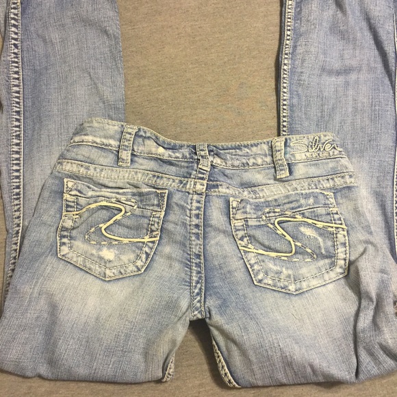Silver jeans!
