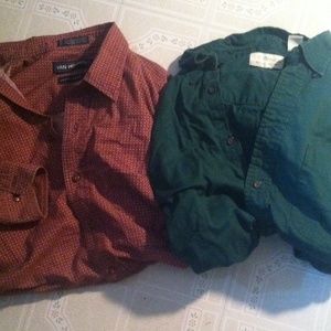 Mix an match Flannel button downs