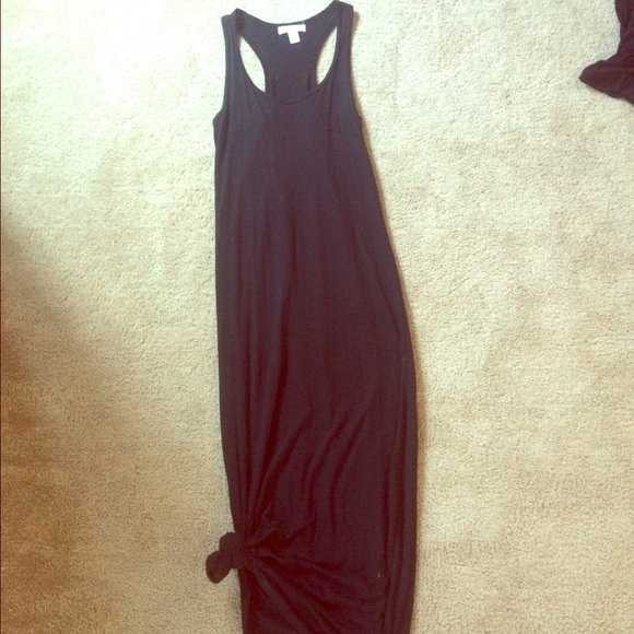 Black beachy dress