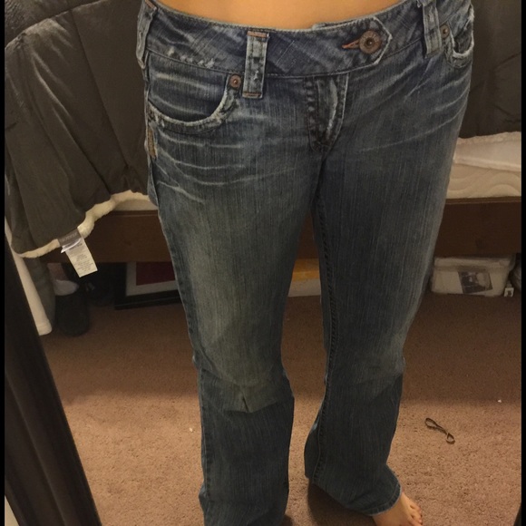 Silver jeans