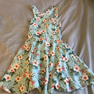 Floral skater dress