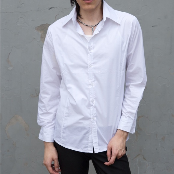 boutique Shirts - ⬜️White Slimfit Mens Dress Shirt Button Front NEW boutique Shirts - ⬜️White Slimfit Mens Dress Shirt Button Front NEW