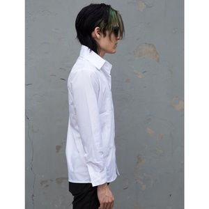 boutique Shirts - White Slimfit Mens Dress Shirt Button Front NEW boutique Shirts - White Slimfit Mens Dress Shirt Button Front NEW