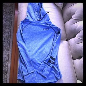 PINK By Victoria's Secret Blue Hoodie size S