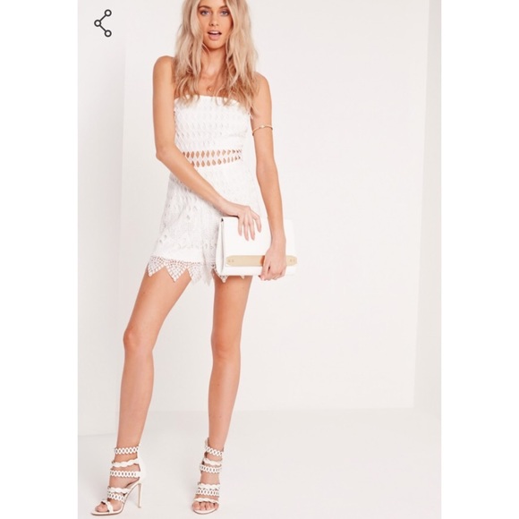NWT Missguided Strapless Romper - Picture 2 of 3