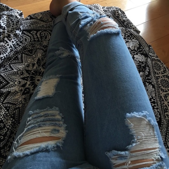 FLASH SALE NWT✨LAST PAIR Ex Boyfriend Ripped Jeans - Picture 3 of 3