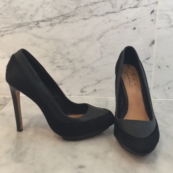Mark & James for Badgley Mischka Calfhair Pumps