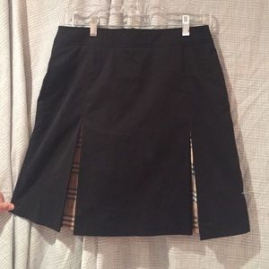 Womens navy Burberry golf skort size: 6