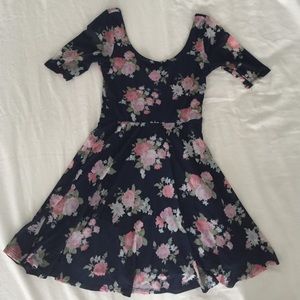 Floral Skater Dress