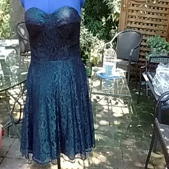 Strapless party dress