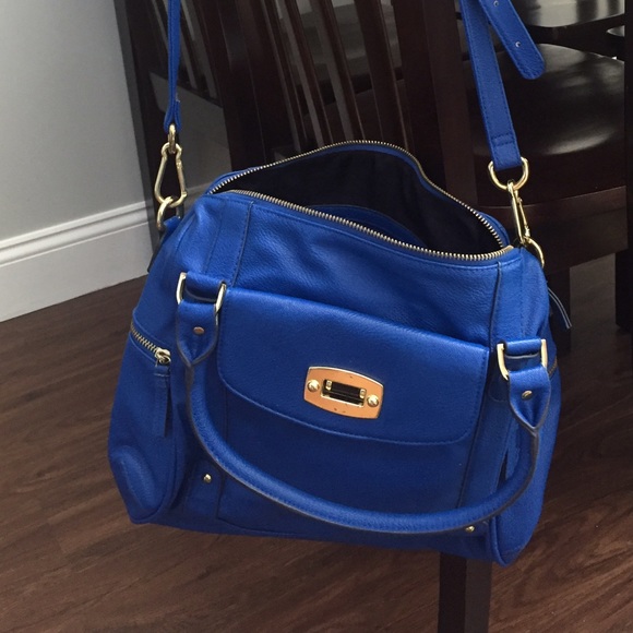 Cobalt Blue merona satchel