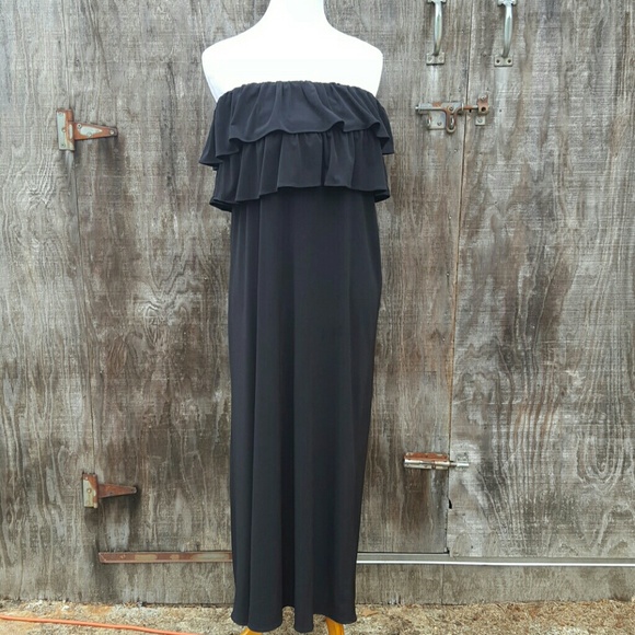 Suzi CHIN black maxi dress size 2