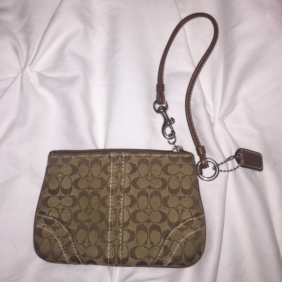 Coach wristlet