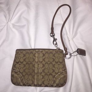 Coach wristlet