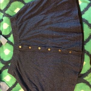 Medium Navy Blue American Eagle Skirt