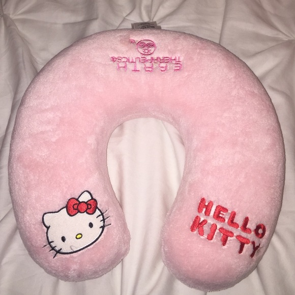 Hello kitty travel neck pillow