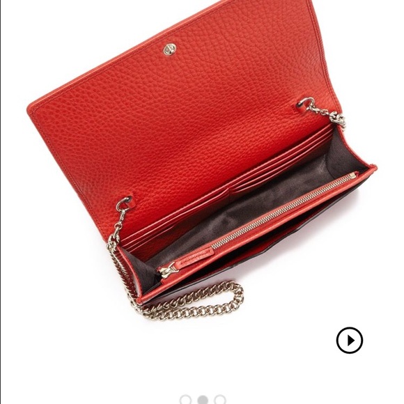 Gucci Soho Mini Chain Leather bag in black - Picture 2 of 3