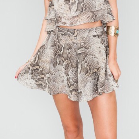 Show Me Your MuMu Pants - Show me your Mumu snake swing shorts