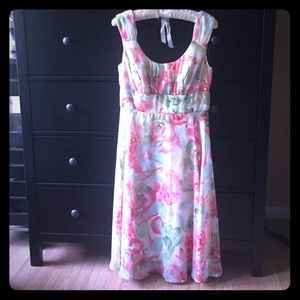 Floral Chiffon Dress