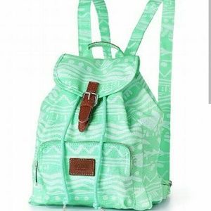 VS Mint Aztec mini backpack