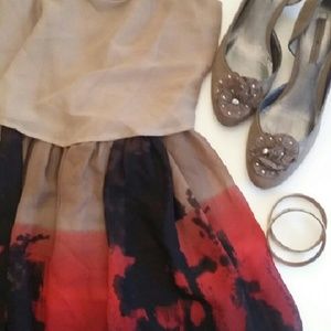 Bandolino Floral Wedges