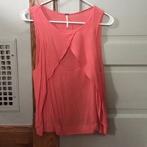 Free People cutout tank top