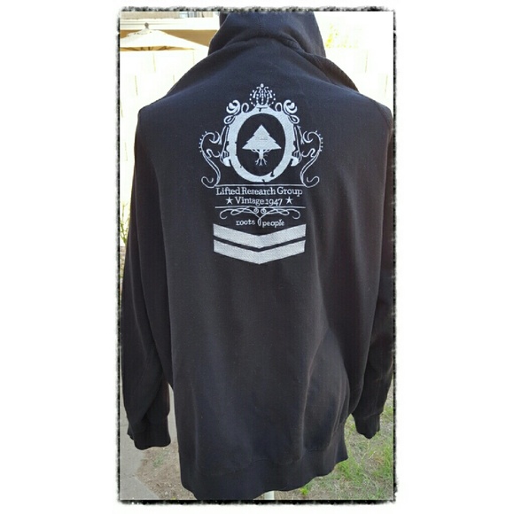 Lifted Research Group Zip Hoodie - Picture 4 of 4