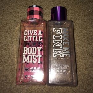 PINK body mists