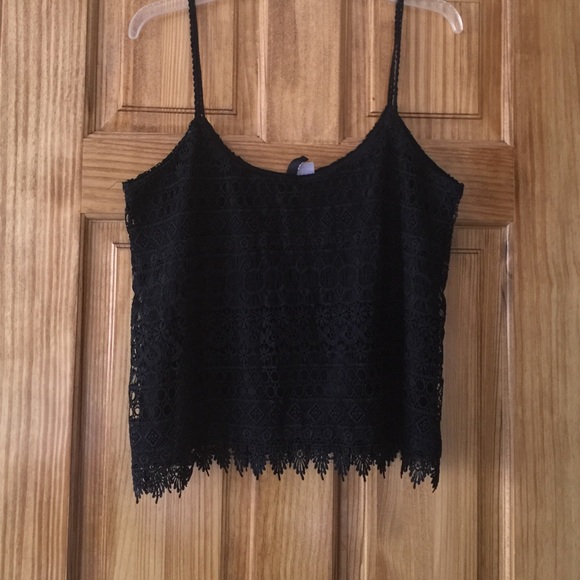 H&M knitted crop top