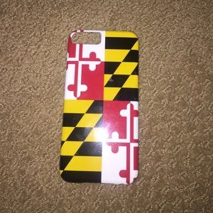 Maryland Flag iPhone 6 hard phone case