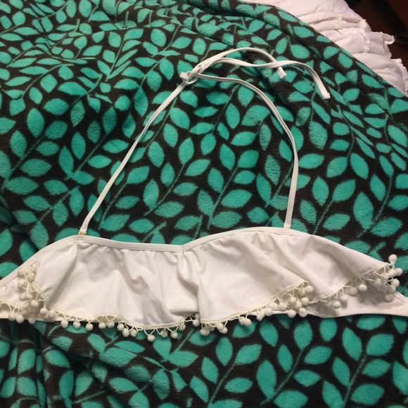 flounce bathing suit top