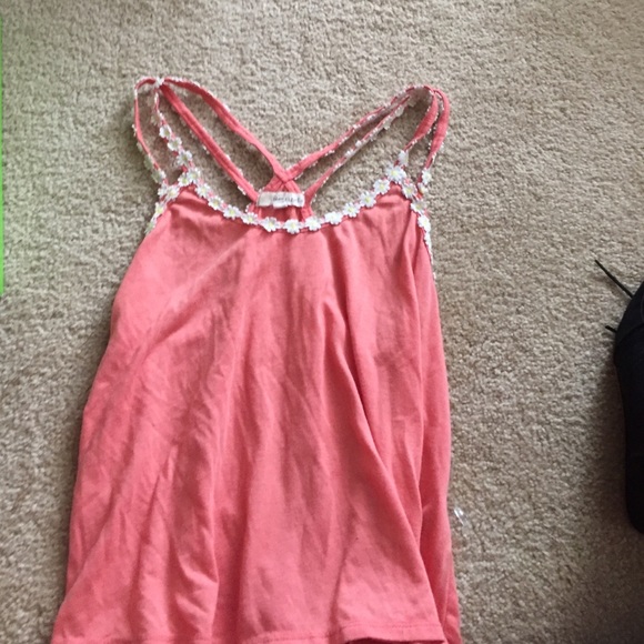 rewind orange flower tank