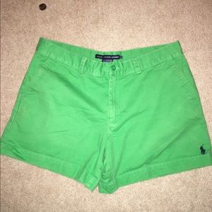Green Ralph Lauren shorts