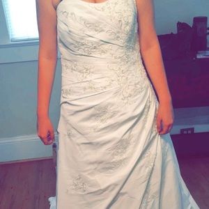Wedding dress size 16.