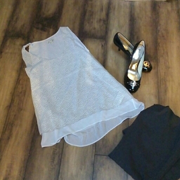 Calvin Klein Jeans top.  Printed. Large