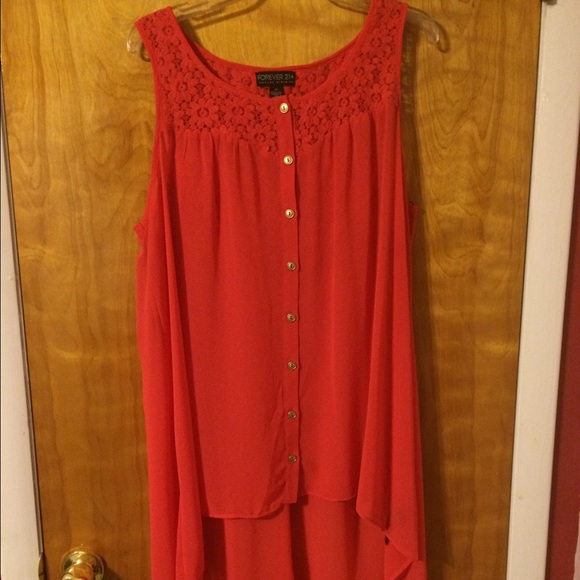 High Low Blouse: size 2X from Forever 21