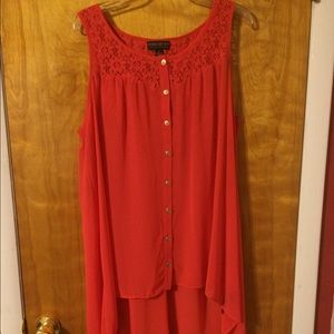 High Low Blouse: size 2X from Forever 21